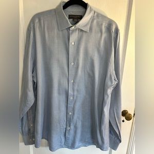 Banana Republic Classic dress shirt size Large Blue